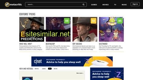 sites like metacritic